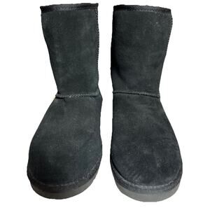 Koolaburra Koola Short Boot for Women, Size 8 M - Black -